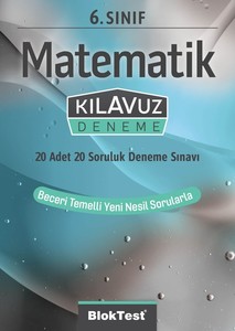 6.SINIF BLOKTEST MATEMATİK KILAVUZ DENEME