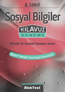 6.SINIF BLOKTEST SOSYAL BİLGİLER KILAVUZ DENEME