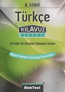 6.SINIF BLOKTEST TÜRKÇE KILAVUZ DENEME