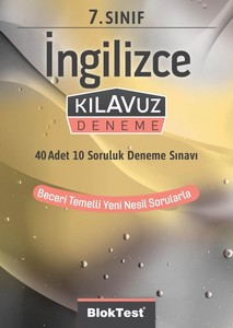 7.SINIF BLOKTEST İNGİLİZCE KILAVUZ DENEME