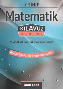  7.SINIF BLOKTEST MATEMATİK KILAVUZ DENEME