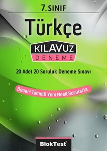 7.SINIF BLOKTEST TÜRKÇE KILAVUZ DENEME