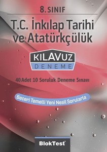 8.SINIF BLOKTEST TC.İNKILAP TARİHİ KILAVUZ DENEME