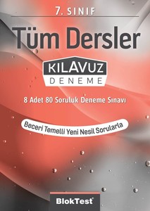 7.SINIF BLOKTEST TÜM DERSLER KILAVUZ DENEME
