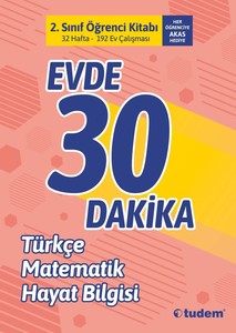  2.SINIF EVDE 30 DAKİKA ÖĞRENCİ KİTABI