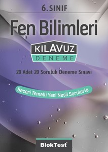 6.SINIF BLOKTEST FEN BİLİMLERİ KILAVUZ DENEME
