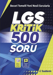 LGS KRİTİK 500 SORU
